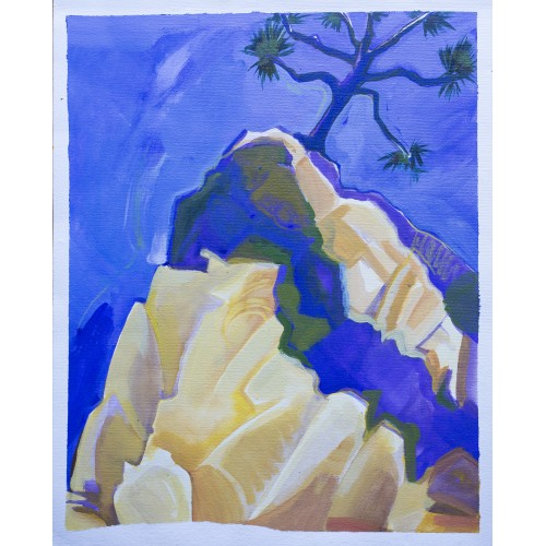 South Coast Mossy Point 4 - synthetic polymer on paper