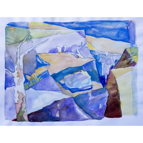 South Duras 2 - Watercolour and pencil on paper