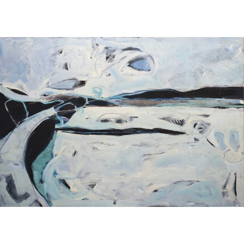 Winter Morning - oil on canvas 107cm x 76cm, $1200
